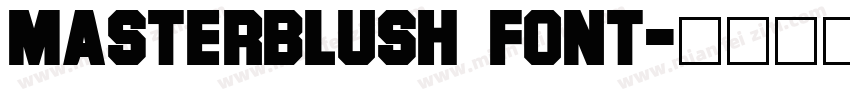 Masterblush Font字体转换